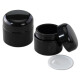 Barattolo in vetro viola a collo largo 50ml