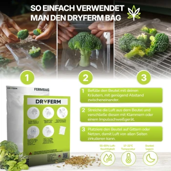 Dryferm Fermbag 50 g confezione da 3