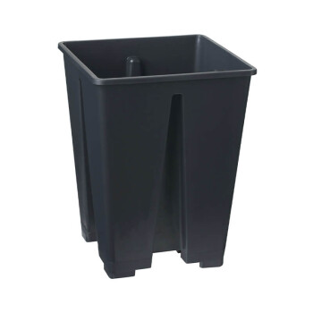 Vaso quadrati con scanalature anti-spiralizzazione 2,6 L