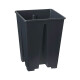 Vaso quadrati con scanalature anti-spiralizzazione 3,4 L