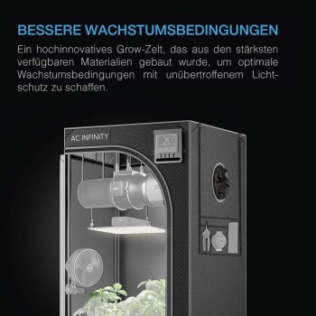 AC Infinity CLOUDLAB 632 Advance Grow Box 90 x 60 x 180 cm