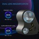 AC Infinity Lente dingrandimento tascabile con illuminazione a LED, 2 lenti, ingrandimento 60x