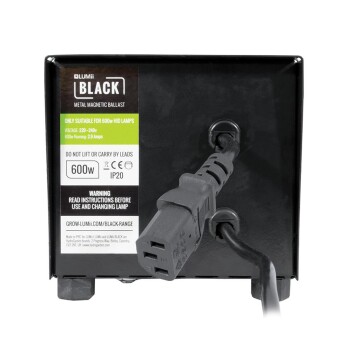 Lumii Black ballast magnetico 600W