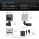 AC Infinity SPECTRON 3 – Telecamera AI 4K per coltivazione con visione notturna