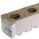 Blocchi di lana di roccia Grodan 7,5 x 7,5 x 6,5cm, con foro grande - 8 pezzi