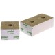 Blocchi di lana di roccia Grodan 10x10x6,5cm, con foro piccolo 36 pezzi