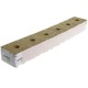 Blocchi di lana di roccia Grodan 10x10x6,5cm, con foro piccolo 36 pezzi