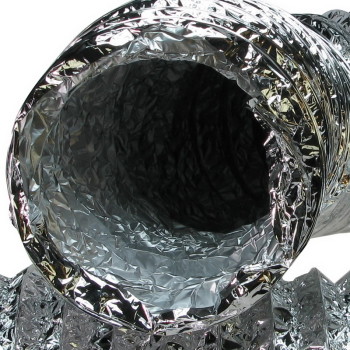 Tubo flessibile in alluminio da 152 mm, lungo 10 m