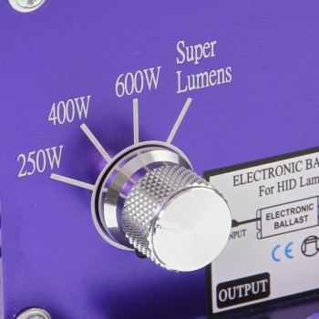 Alimentatore elettronico Lumatek 600W - Super Lumen Interruttore