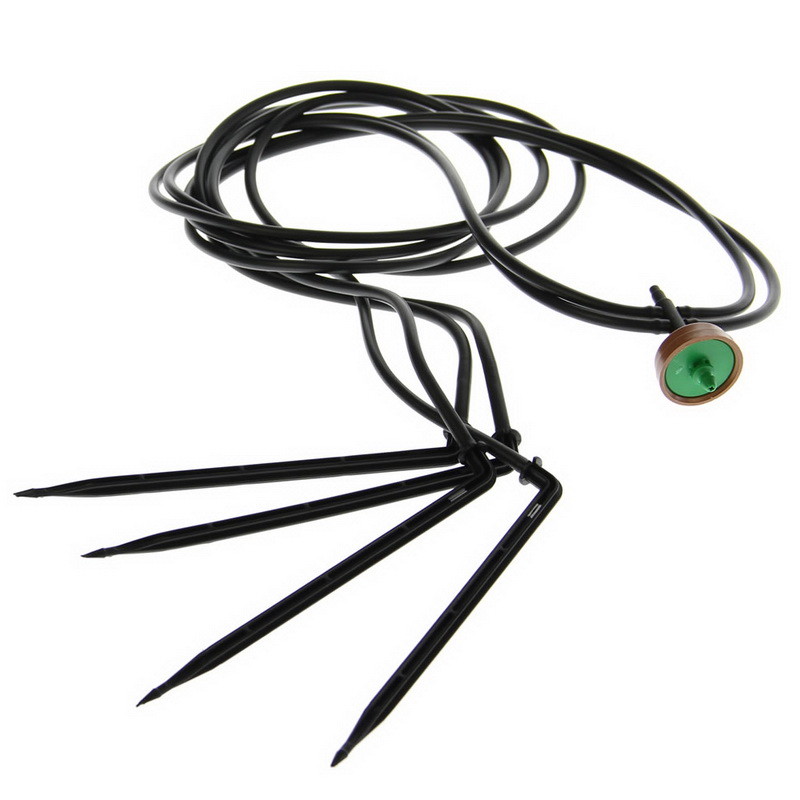 Connettore T Aree Di Irrigazione Irrigazione A Goccia Tubo PE Grigio 6x6x6 Mm
