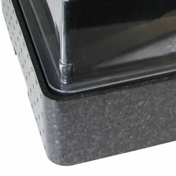 Miniserra riscaldata 64/50 con regolatore di temperatura 60x40x25 cm