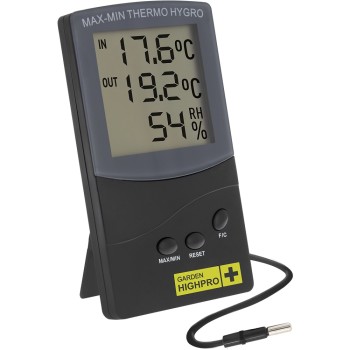 GHP Indoor Termometro e igrometro con sensore esterno 1,5m