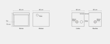 HOMEbox Ambient R80S - 80 x 60 x 70 cm