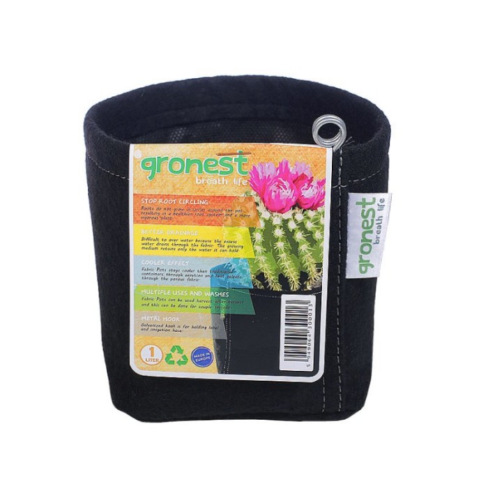 Vasi di tessuto per piante Gronest 1 litro