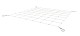 Rete di sostegno per piante 150x150cm Secret Jardin WebIT150