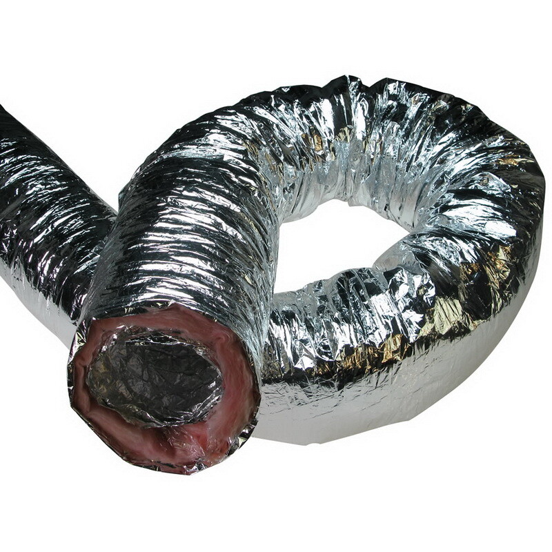 Sonodec ALLUMINIO CANALE TUBO ventilazione Grow ISO 1m per canale 315 mm porta 