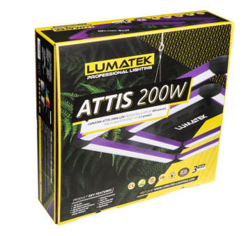 Lumatek Attis ATS200W LED spettro completo