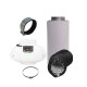 Kit di aspirazione Prima Klima Eco 420/800m³/h ø160 mm 2-velocità