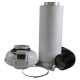 Kit per lestrazione dellaria Prima Klima PK160-TC 800m³/h regolatore di velocità e clima