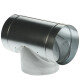 Raccordo a T 90° 100mm - 200mm