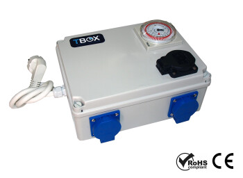TBOX Timer 4x600 Watt + riscaldamento