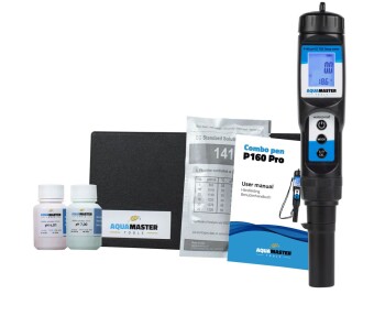 Aqua Master Tools Combo Pen P160 Pro PH/EC/TDS/PPM/TEMP -...