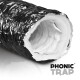 Tubo di ventilazione insonorizzato Phonic Trap ø102mm - ø315mm, lunghezza 3,6,10m