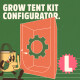 Configuratore di kit Grow Box 100x100x200-220 cm