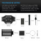 Kit di aspirazione AC-Infinity 280 m³/h ø100 mm 10 livelli con regolatore