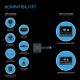 AC Infinity UIS Splitter Hub 4 porte per programmazione condivisa